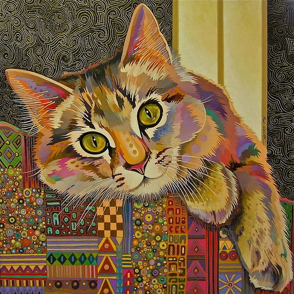Bob Coonts и его разноцветные коты | Лолкот.Ру